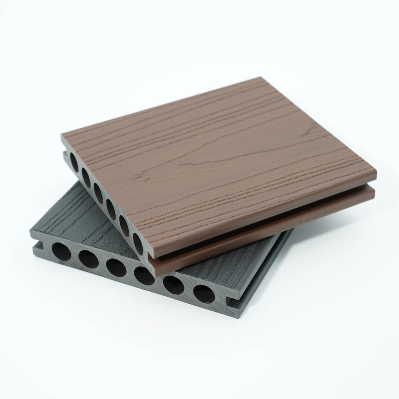 Modern Design Outdoor Waterproof Eco friendly Interlocking DUAL LOCK WPC Decking Wood Plastic Composite Flooring