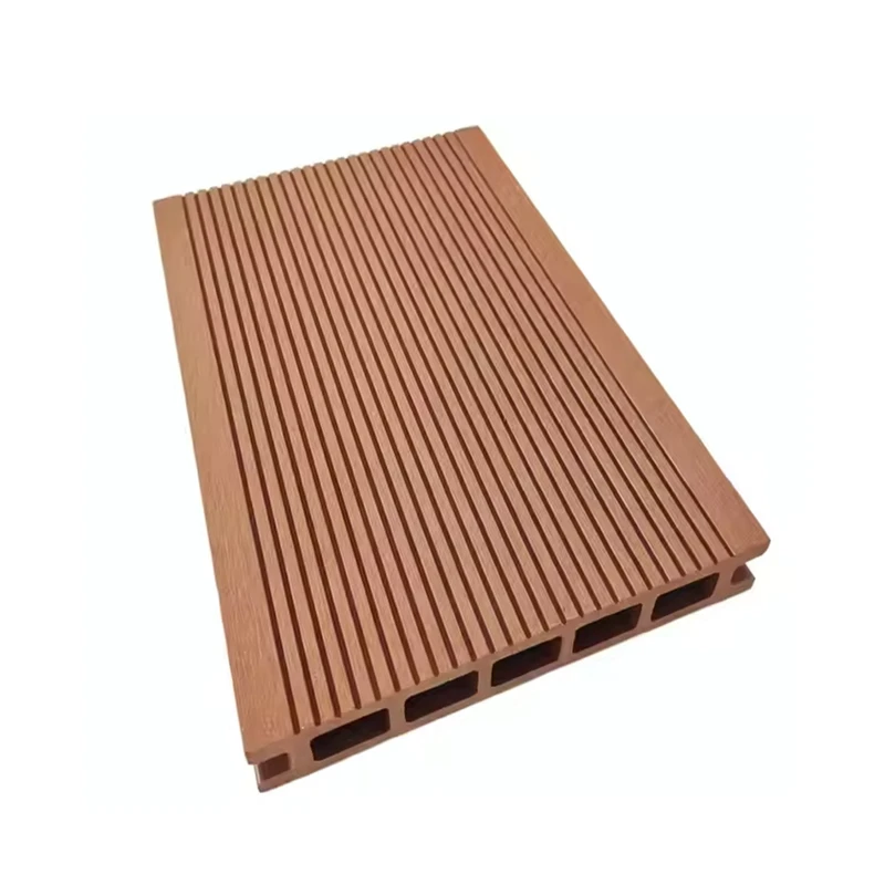 Modern Design WPC Wood Plastic Composite Decking Flooring Tiles 18mm Thickness Waterproof PVC Material DIY Outdoor Interlock