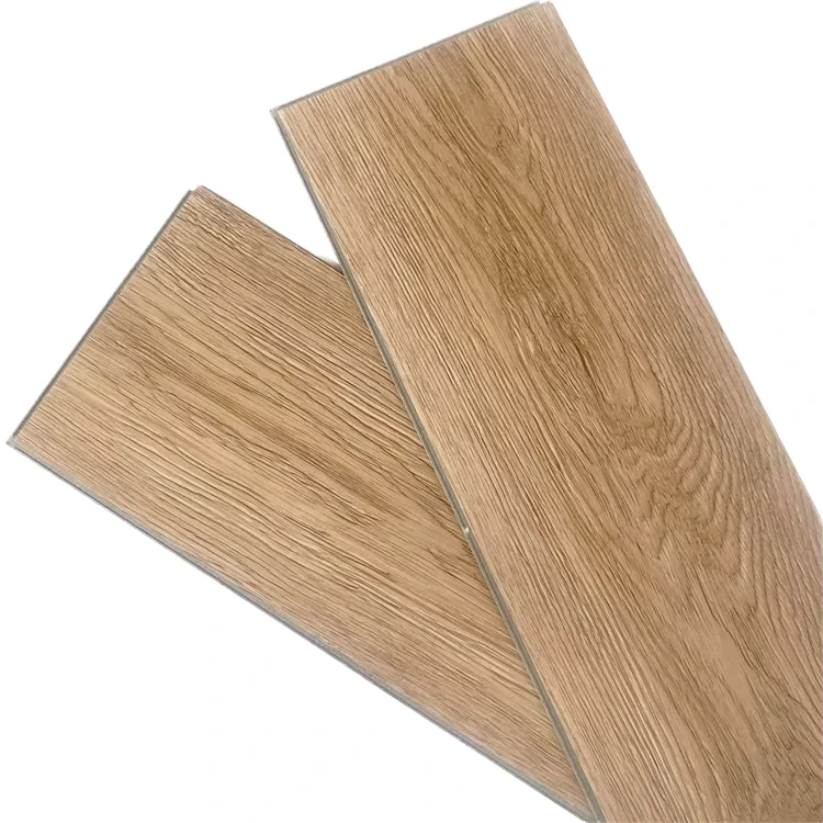 Modern Eco-Friendly Fireproof PVC SPC Laminate Flooring Water-Resistant Plain Commercial Space Parquet for Home Hotel Click