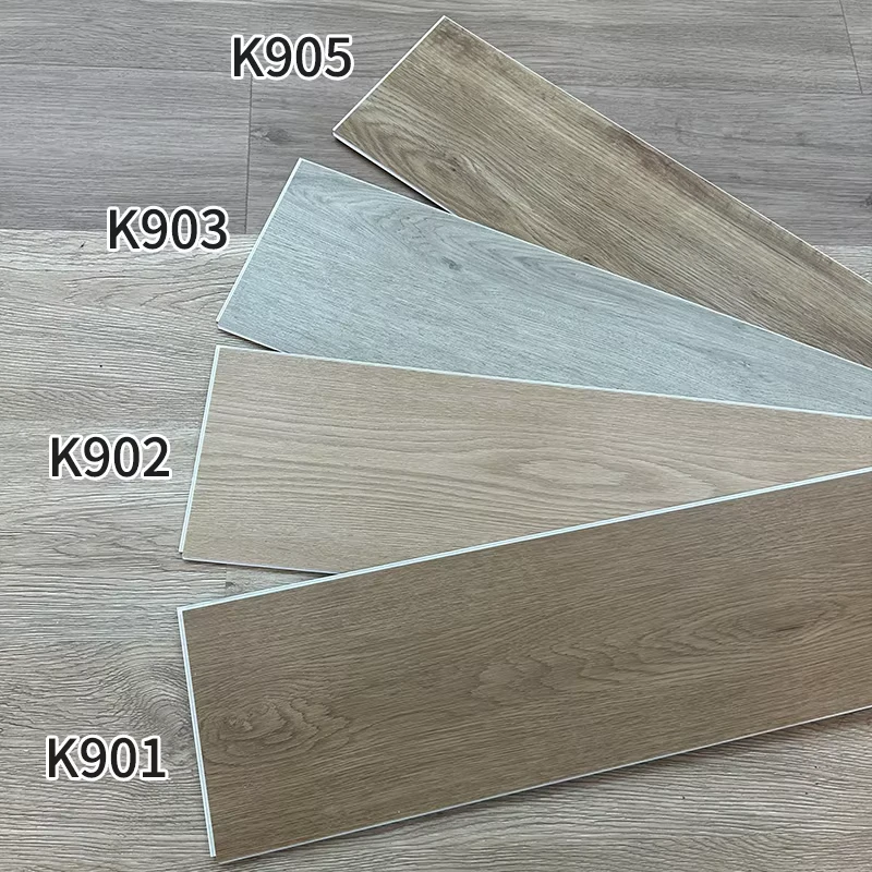 Modern Herringbone Design SPC Floor Tiles Easy Clean Valinge Click Vinyl Luxury PVC Plastic Flooring for Indoor