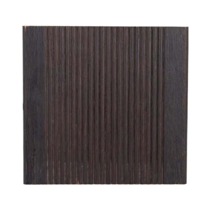 Modern Laminated Carbonized Strand Woven Bamboo Flooring Waterproof Lifetime Warranty Gym Outdoor Micro Wave Style