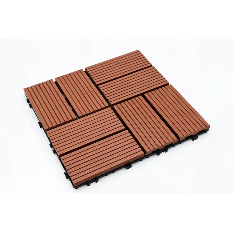 Modern New Technology WPC 3D Embossed Decking Waterproof Outdoor Deck Flooring for Garden