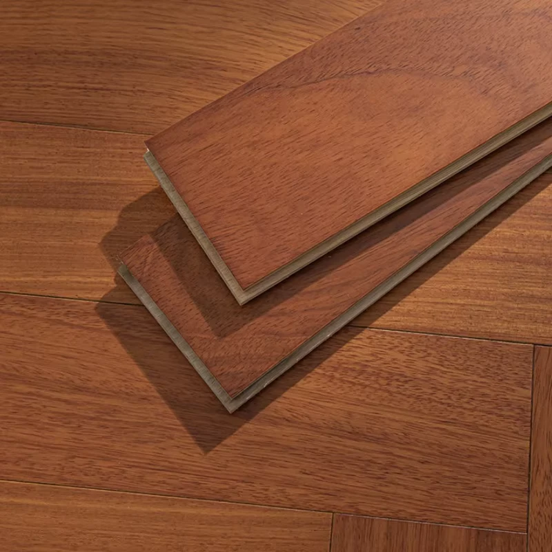 Modern Oak Engineered Wood Flooring for Home Indoor Multilayer Wood Veneer with Natural Knots for Living Room