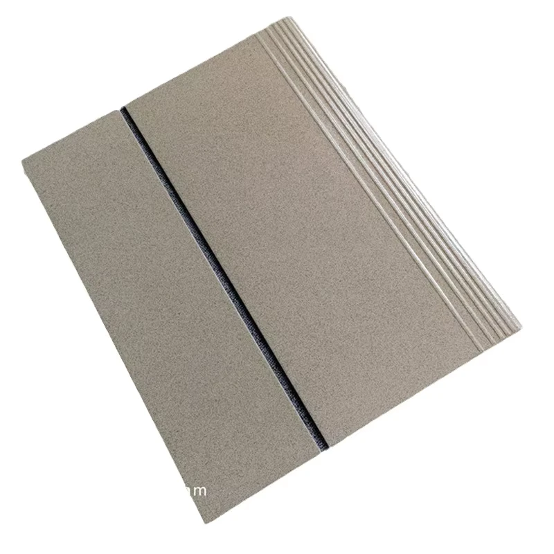 Modern Porcelain Wear-resistant 18mm Thick Matte Non-slip Stair Tread Floor Tiles for Villa Courtyard Outdoor Stone