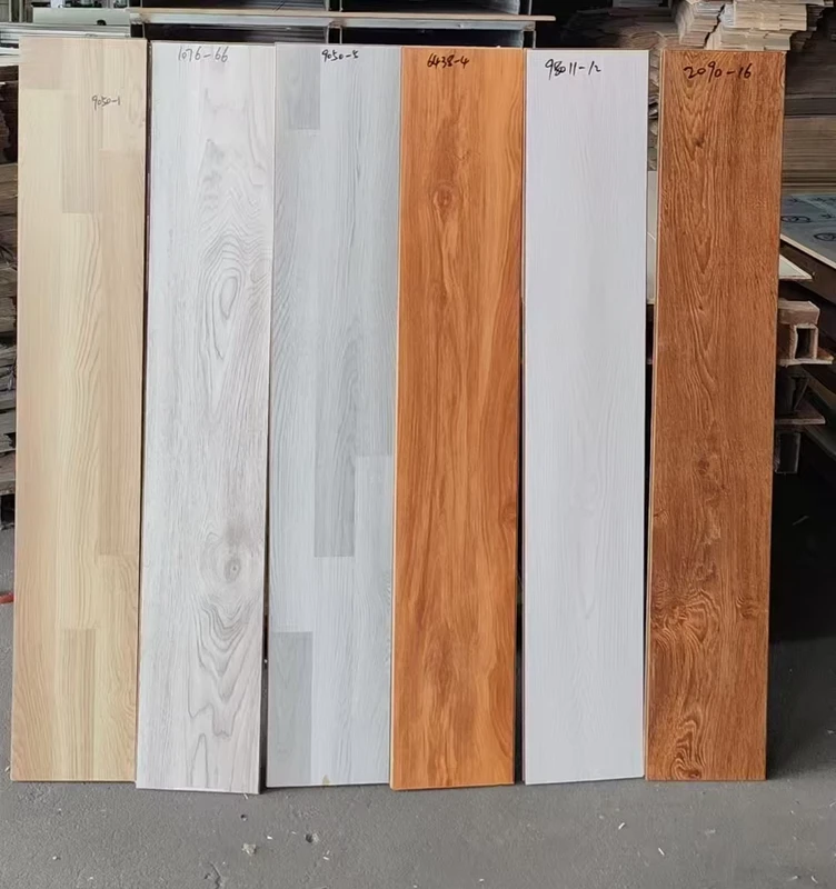 Modern Rustic Laminate Flooring 12mm AC3 Click Lock Durable Living Room Bedroom Wood Grain Flooring