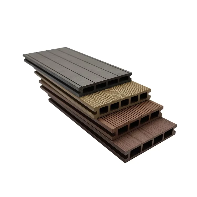 Modern Style Outdoor Fireproof WPC Decking Composite Wood Plastic Co Extrusion for Outdoor Use