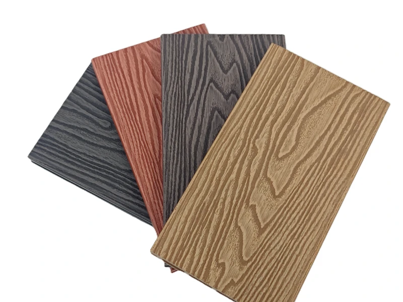 Modern Style Waterproof WPC Decking Board 25mm Wood Plastic Composite Deck Flooring for Garden Exterior Decorative Purpose
