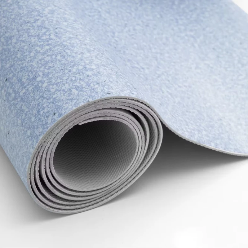 Modern Water Resistant Vinyl Flooring Carpet Rolls Linoleum with Plain Texture for School Living Room Bedroom for Hotels
