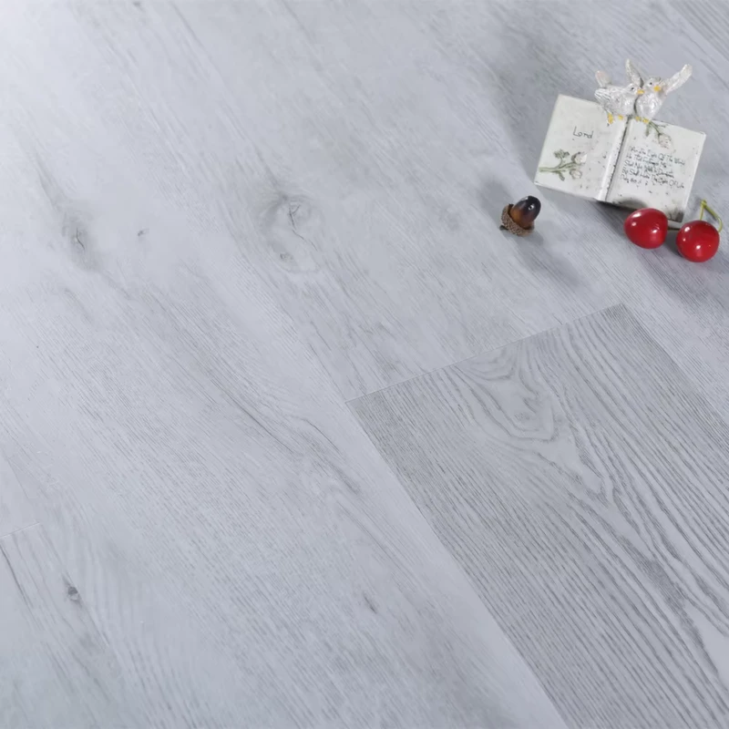 Modern Waterproof 12mm HDF Laminate Flooring with Click Lock for Home Living Room Grey Wood Grain Laminated Wood Floor AC4