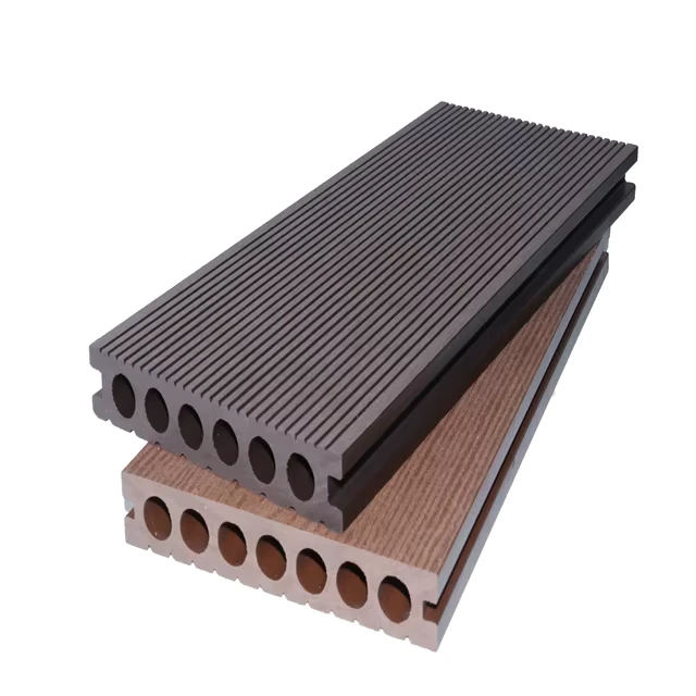 Modern Waterproof Anti Slip WPC Wood Plastic Composite Decking Flooring with Embossing