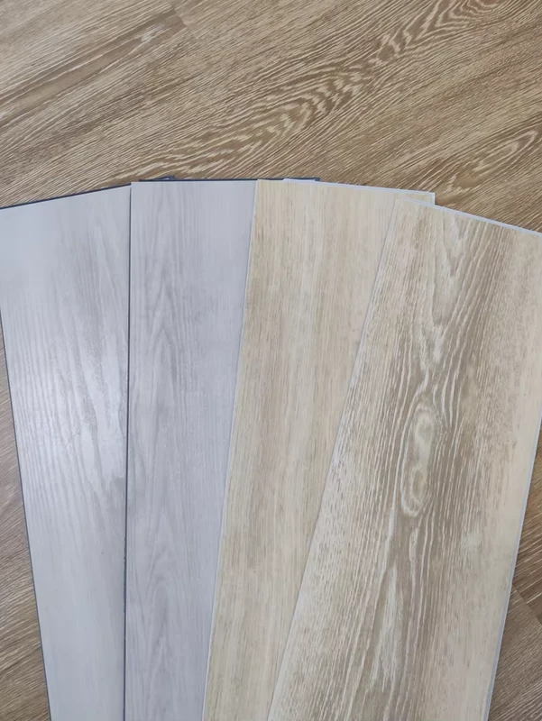 Modern Waterproof Eco Friendly 4mm Luxury Vinyl Floor Cork Tiles Flooring for Hotel Interior