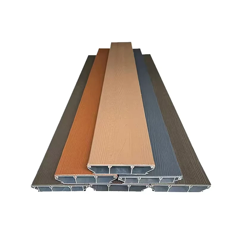 Modern Weatherproof Aluminum Decking with Anti Slip Surface and Click Installation for Coastal Boardwalk and Courtyard