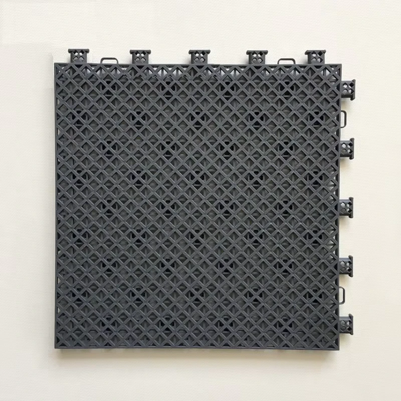Modular Anti Slip Outdoor Sport Using PP Interlocking Basketball Tennis Sports Flooring Tiles