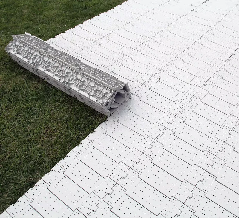 Modular Portable Outdoor Flooring Grass Protection Floor Event Floor for Wedding Performance Renting