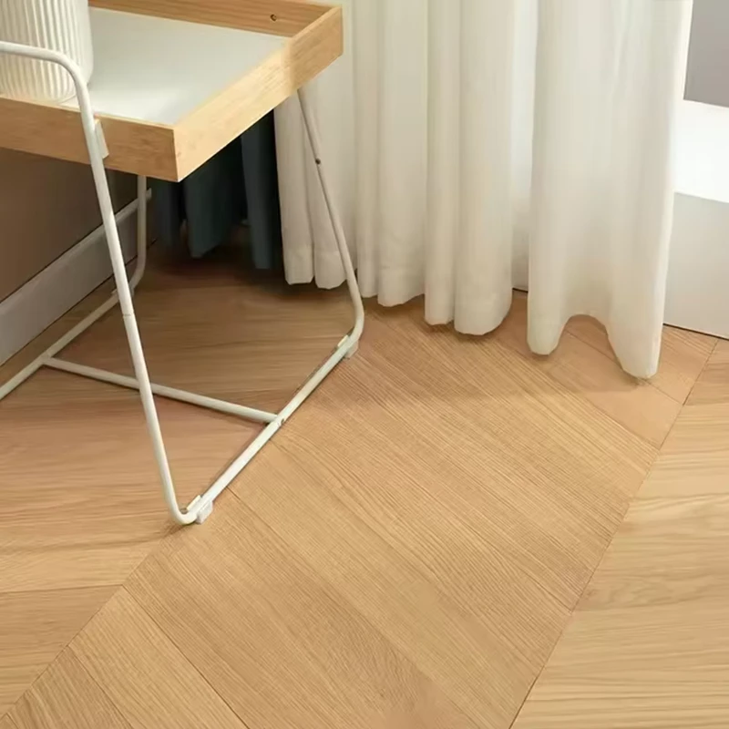 Moisture proof Multi Layer Engineered Chevron Hardwood Floors ENF Grade Oak Timber Flooring for Indoor Home Hotel Interlocking