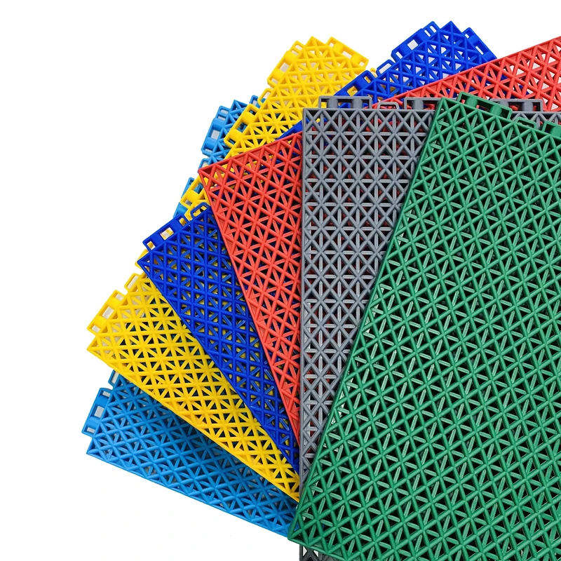 Multipurpose Customized Outdoor Basketball Court Sports Court Interlocking Polypropylene Flooring Tiles with Easy Installation