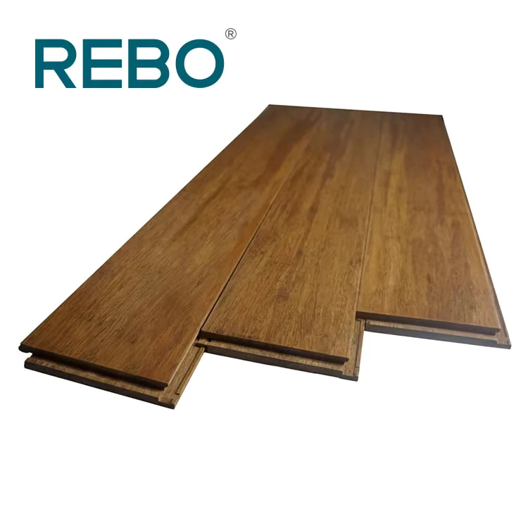 Natural Color Engineered Strand Woven Bamboo Outdoor Flooring Waterproof Oiled Finish Narrow Plank 5 Year Warranty