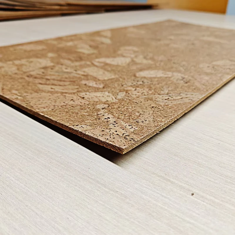 Natural Cork Floor Tiles Modern Waterproof Eco Friendly High Sound Insulation Anti Slip Self Adhesive 4 6mm Thickness for