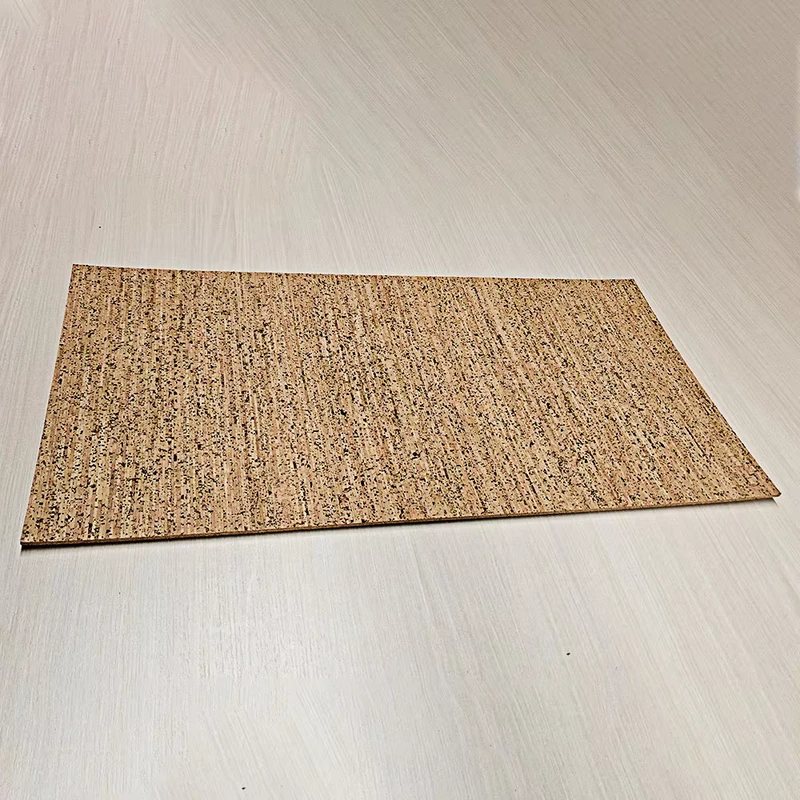 Natural Cork Floor Tiles Self Adhesive Waterproof Flooring Planks Peel Stick High Sound Insulation Anti-slip for DIY Renovation