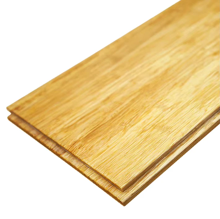 Natural Solid Strand Woven Bamboo Flooring Eco Friendly Nail Nail Floating Convenient Household Decking Natural Color