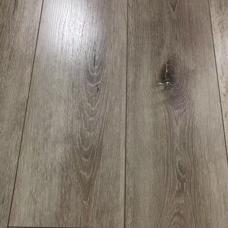New 12mm Waterproof HDF Laminate Flooring Modern High Gloss Easy Click Install AC3