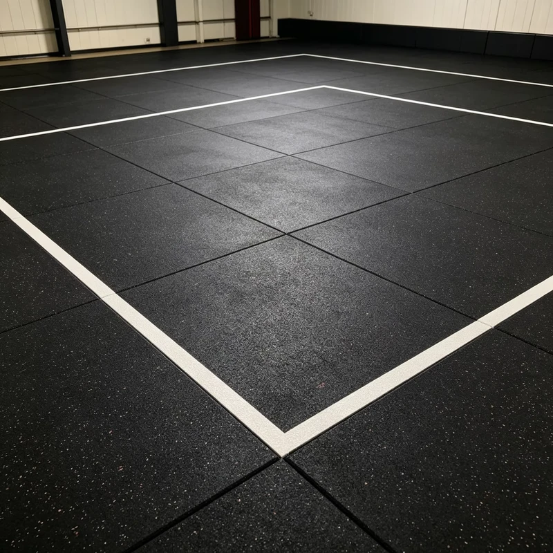 New Arrival Gym Flooring Rubber Tiles Puzzle with Soundproof Natural Rubber Gym Flooring Eco of Indoor Family Fitness Rooms