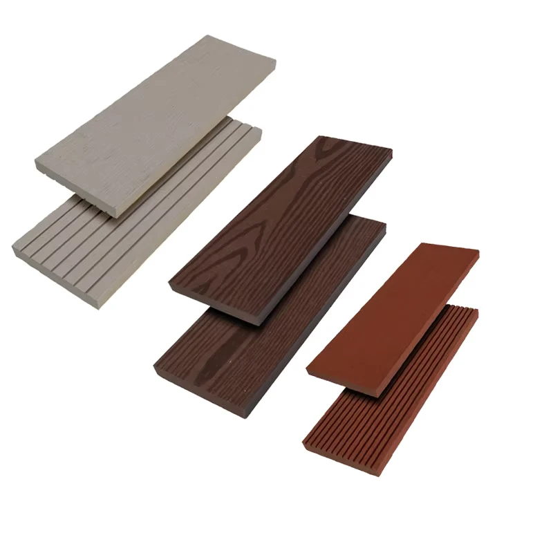 New Design Solid Wpc Decking Hard Wearing Co Extrusion Composite Deck Waterproof WPC Outdoor Co Ex Decking Floor