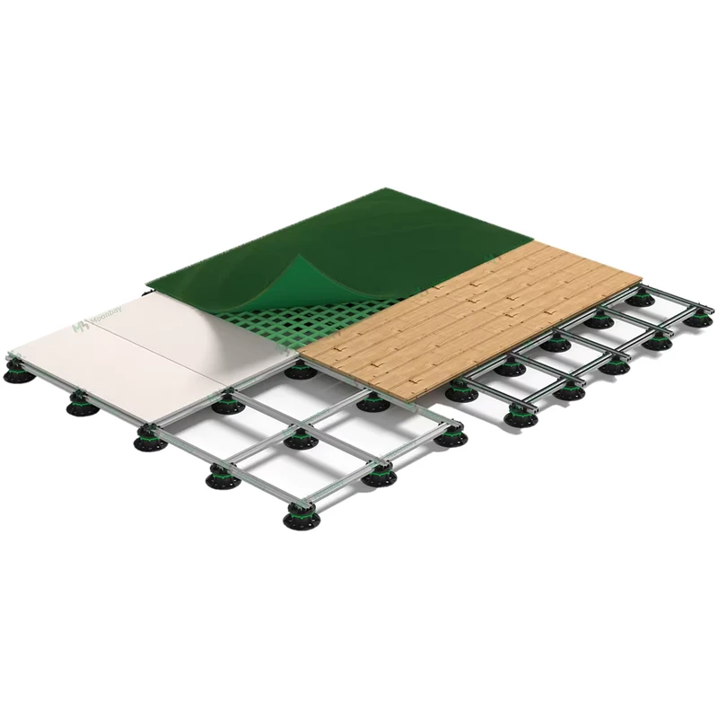 New Design WPC Wooden Decking Aluminum Joist for Raised Floor System