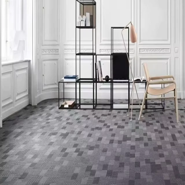 New Factory Direct Woven PVC Flooring Roll Wear-Resistant Easy Clean for Hotel & Commercial Project