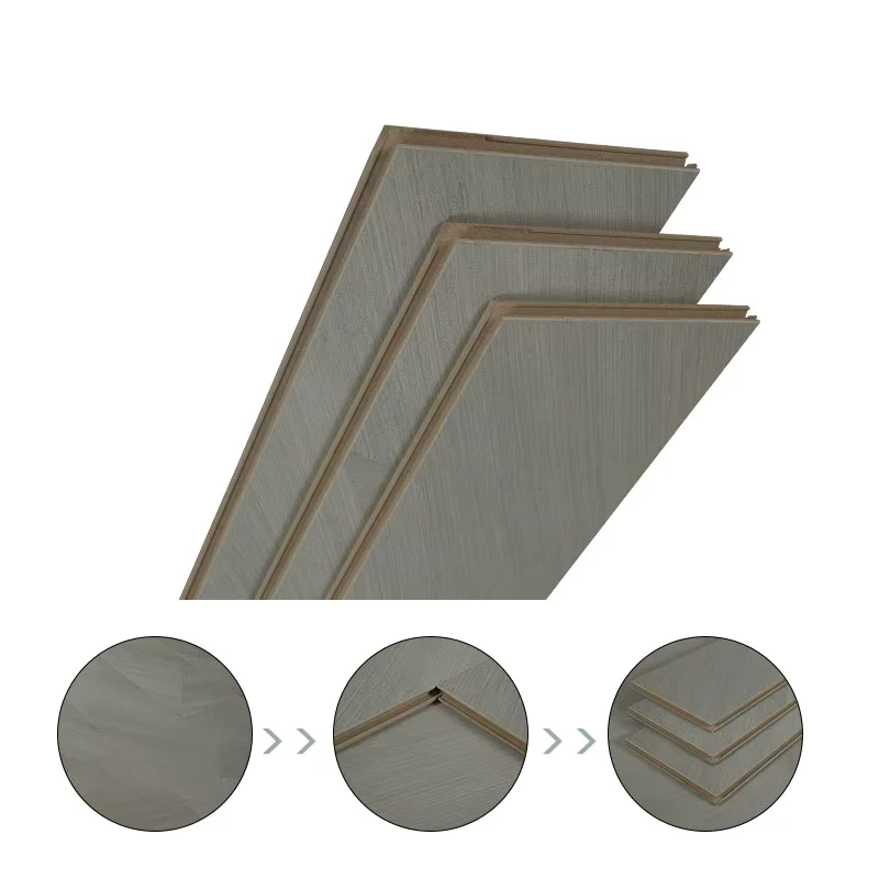 New Wooden Parquet Bamboo Laminate Tiles Shining Surface 8 11 12mm Laminate Flooring