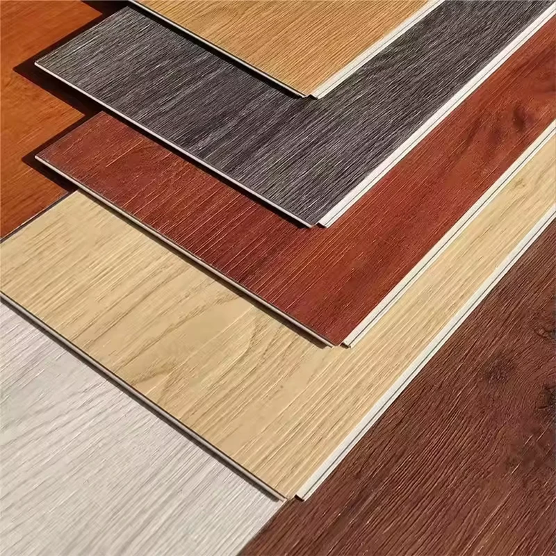 Non-Slip Home Decoration Stone Plastic Rigid Core PVC SPC Vinyl Plank Flooring With IXPE