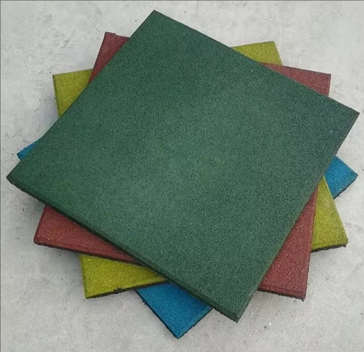 Non-slip Durable Safety Colorful Outdoor Rubber Flooring Gym Rubber Flooring