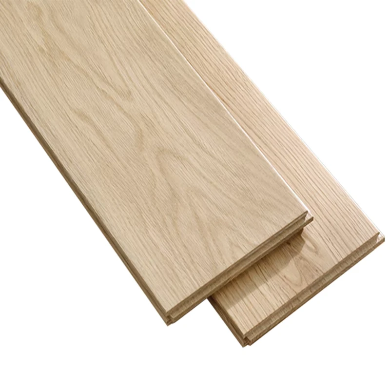 North American Oak Three layer Solid Wood Flooring Composite Flooring Home Original Wood Color