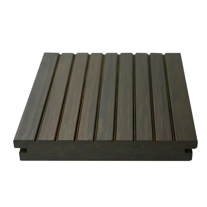 OEM Durable Eco friendly Outdoor Anti Abrasive Bleached Bamboo Decking Long lasting Flooring with High Density Modern Design