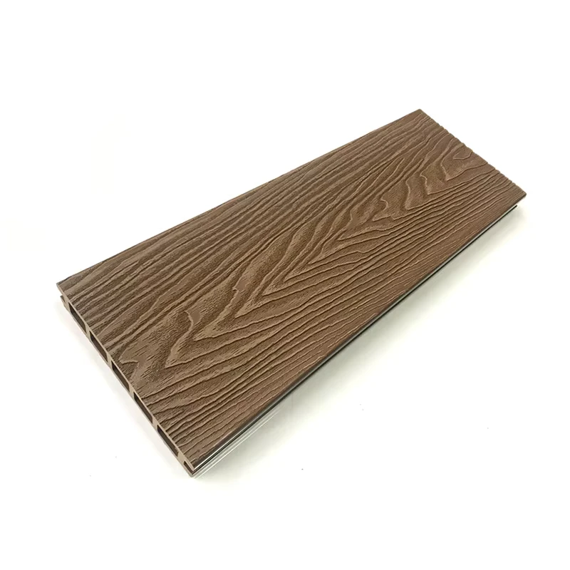 OEM Embossing 3D DIY Event Decking Wood Plastic Floor Outside Tiles Exterior Garden Patio WPC Floor Panel Covering