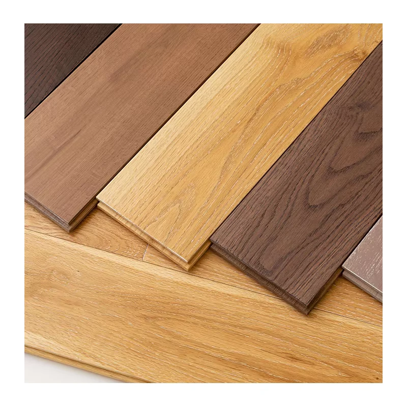 Oak Solid Hardwood Flooring White Modern Indoor Timber Floor