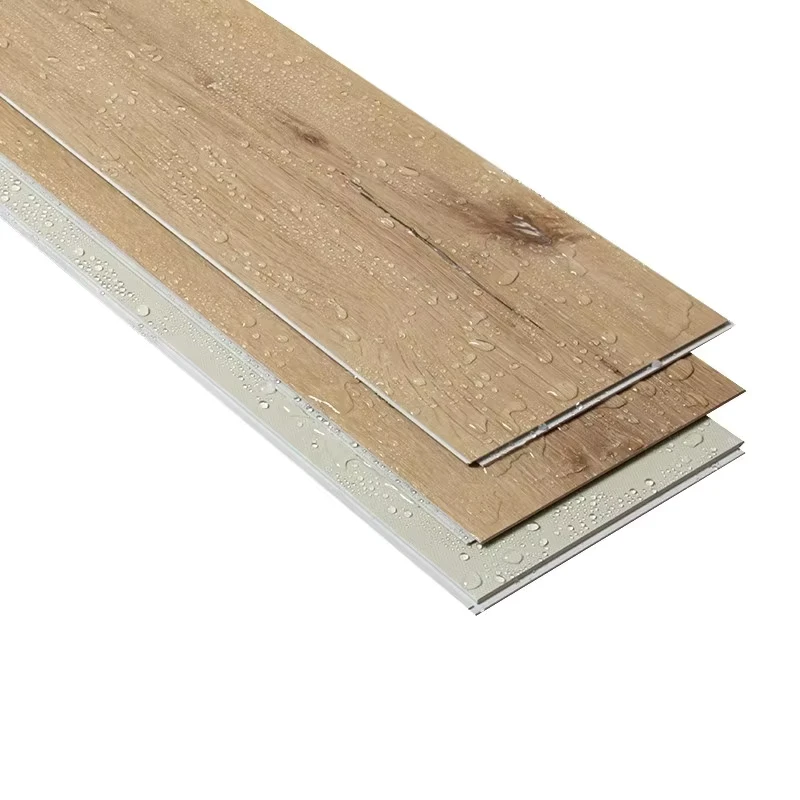 Oak Wood Flooring Plastic Flooring Spc Floor for Interior Decoration