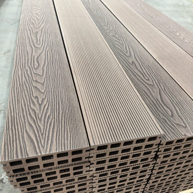 Oem Odm Waterproof WPC Decking Anti slip Composite WPC Outdoor Decking for Decoration