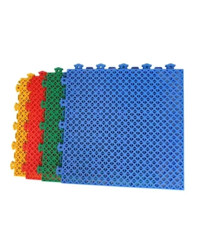 Outdoor Assembly Sports Flooring Made of PP Material Suitable for Playgrounds Kindergartens Basketball Courts
