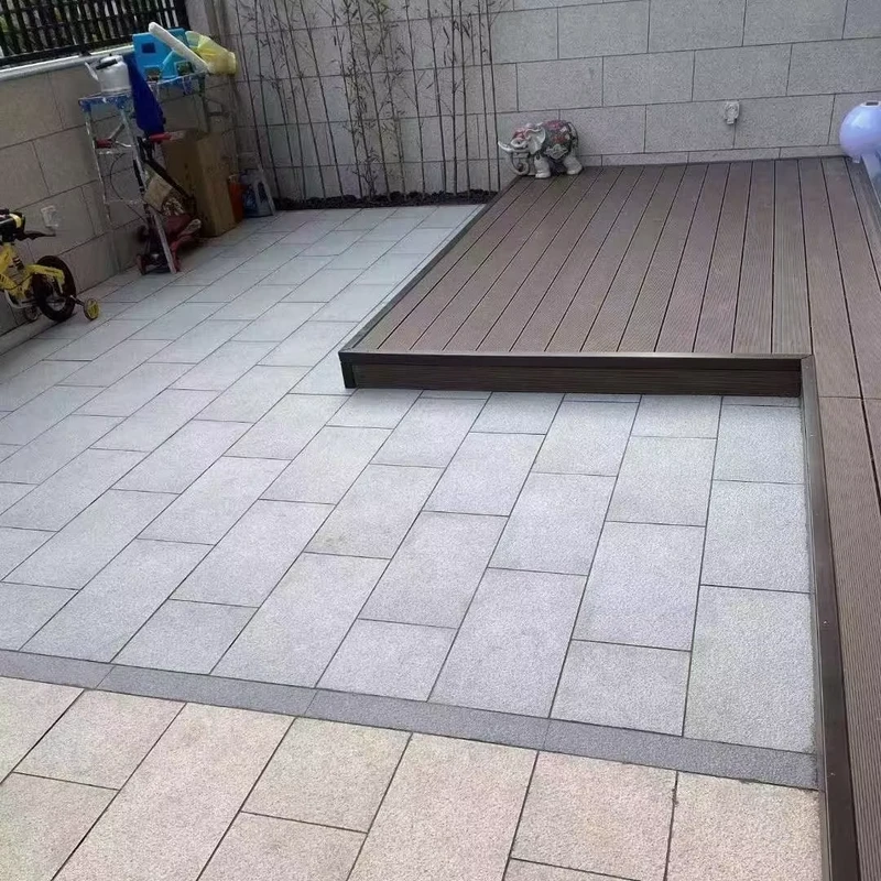 Outdoor Ceramic Paving Tiles 600x1200x20mm Matte Anti-Slip Wear-Resistant Stone-like Texture Hotel Villa Apartment School Path