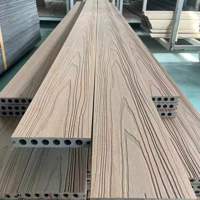 Outdoor Co-extrusion WPC Wood Engineered Floor Covering Decking