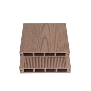 Outdoor Eco-Friendly 3D Embossed WPC Decking Square Composite Plank Click-Install Waterproof Exterior Kitchen Garden Park