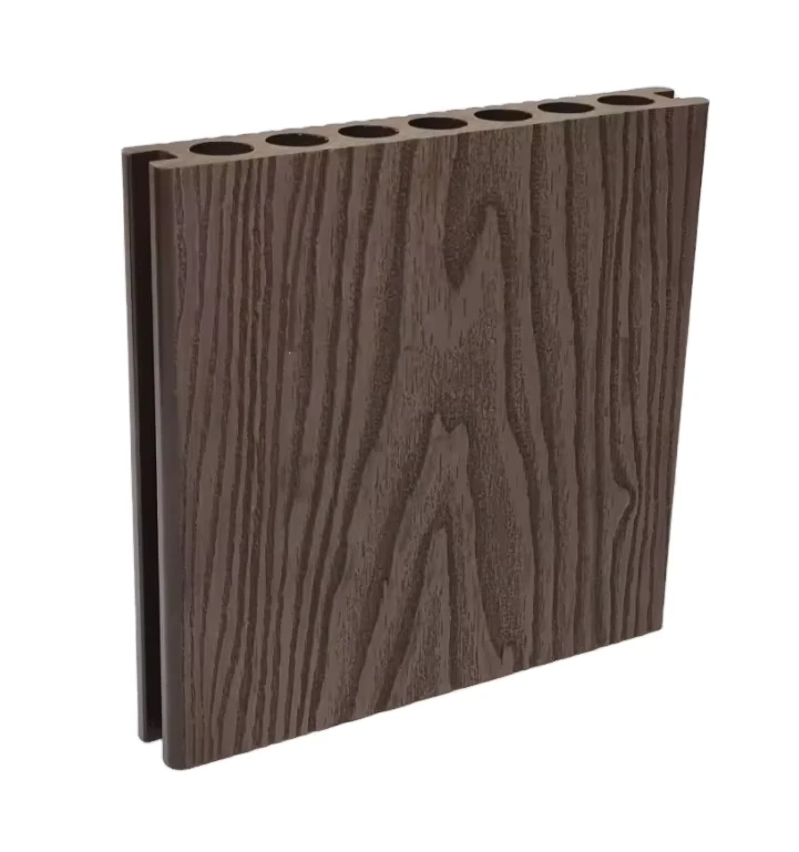 Outdoor Engineered Wooden Plastic Composites Decking WPC Board Laminated Parquet Flooring