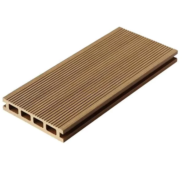 Outdoor Floor Wood Texture Waterproof Plastic Composite WPC Decking