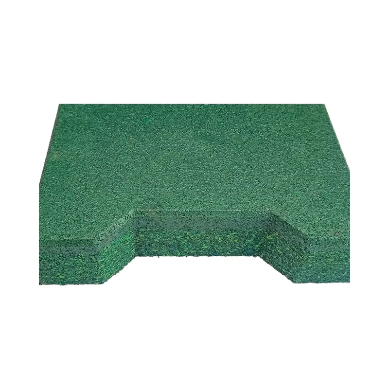 Outdoor Non Slip Sports Flooring for Dogs Amusement Park Rubber Motion Tiles