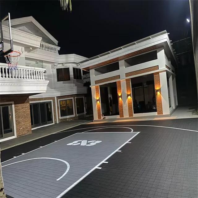 Outdoor Plastic Modular Portable Base Sport Flooring for Basketball Court Plastic Tiles Carpet Price