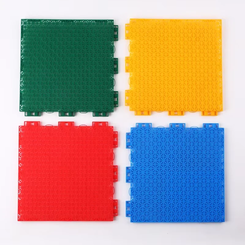 Outdoor Sports Flooring for Schools Assemblies Basketball Courts Badminton Courts Durable Plastic for Kindergarten Use