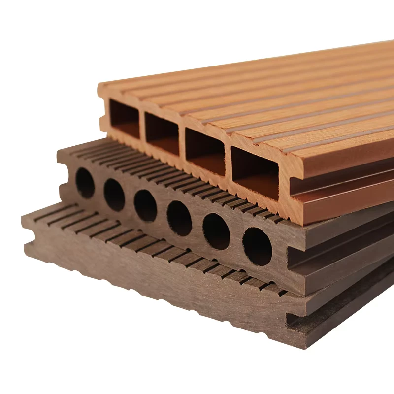 Outdoor WPC Decking Plastic Floor Tiles for Garden Park Use Waterproof Anti Slip