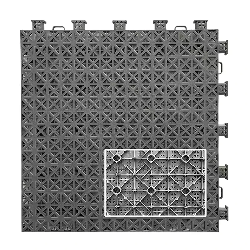 Outdoor Waterproof Playground Sport Interlocking Anti slip Outdoor Floorball Court Sports Flooring