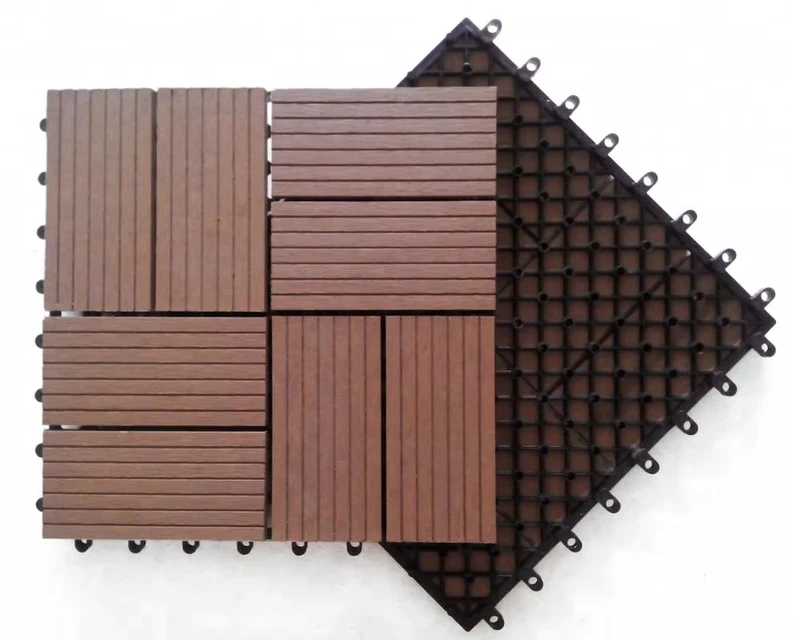 Outdoor Wood Tile Flooring